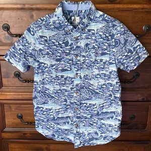 Vineyard Vines x Target collaboration boys shark shirt